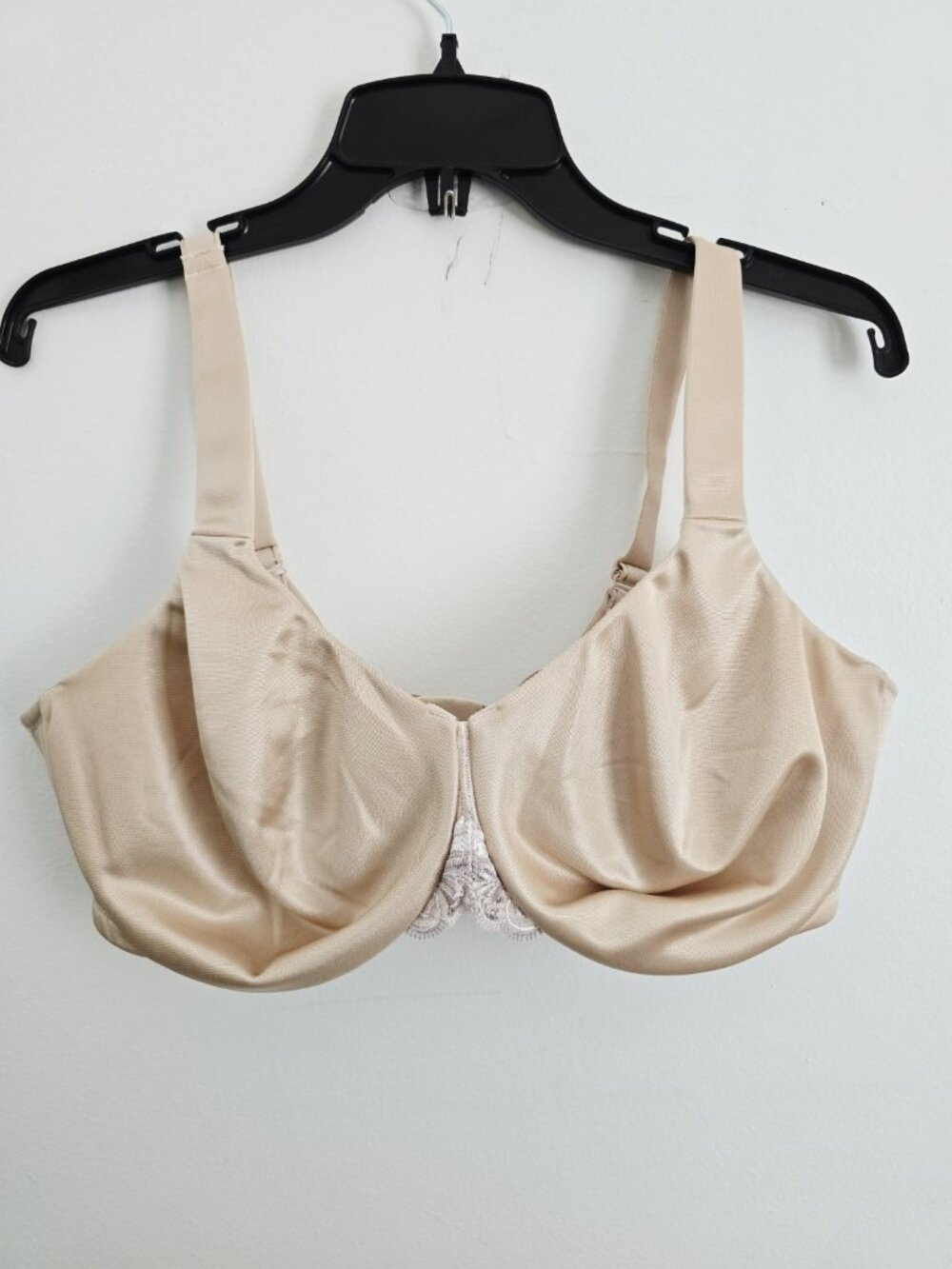 Soma Sensuous Sides Minimizer Full Coverage Figure Underwire Bra 40DD Beige Nude